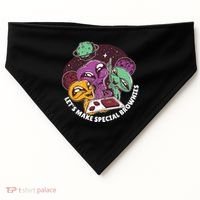 Let's Make Special Brownies Alien USA-Made Doggie Bandana thumb 0