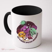 Let's Make Special Brownies Alien Coffee Mug thumb 0