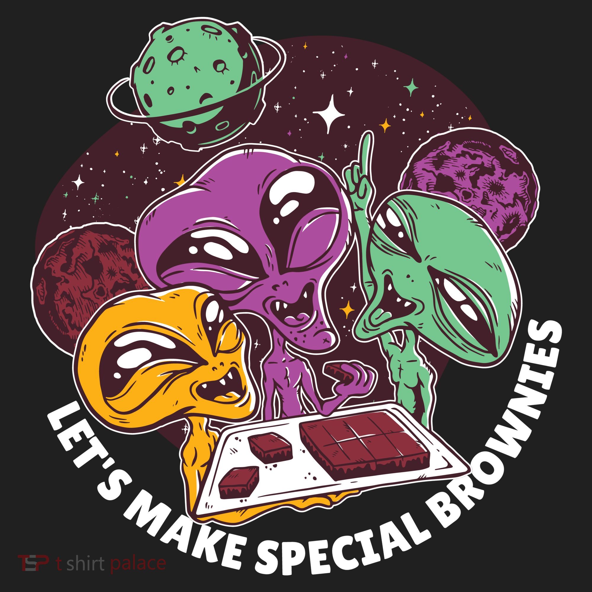 Let's Make Special Brownies Alien Beanie