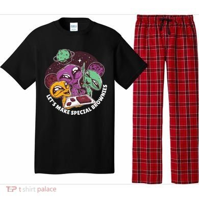 Let's Make Special Brownies Alien Pajama Set