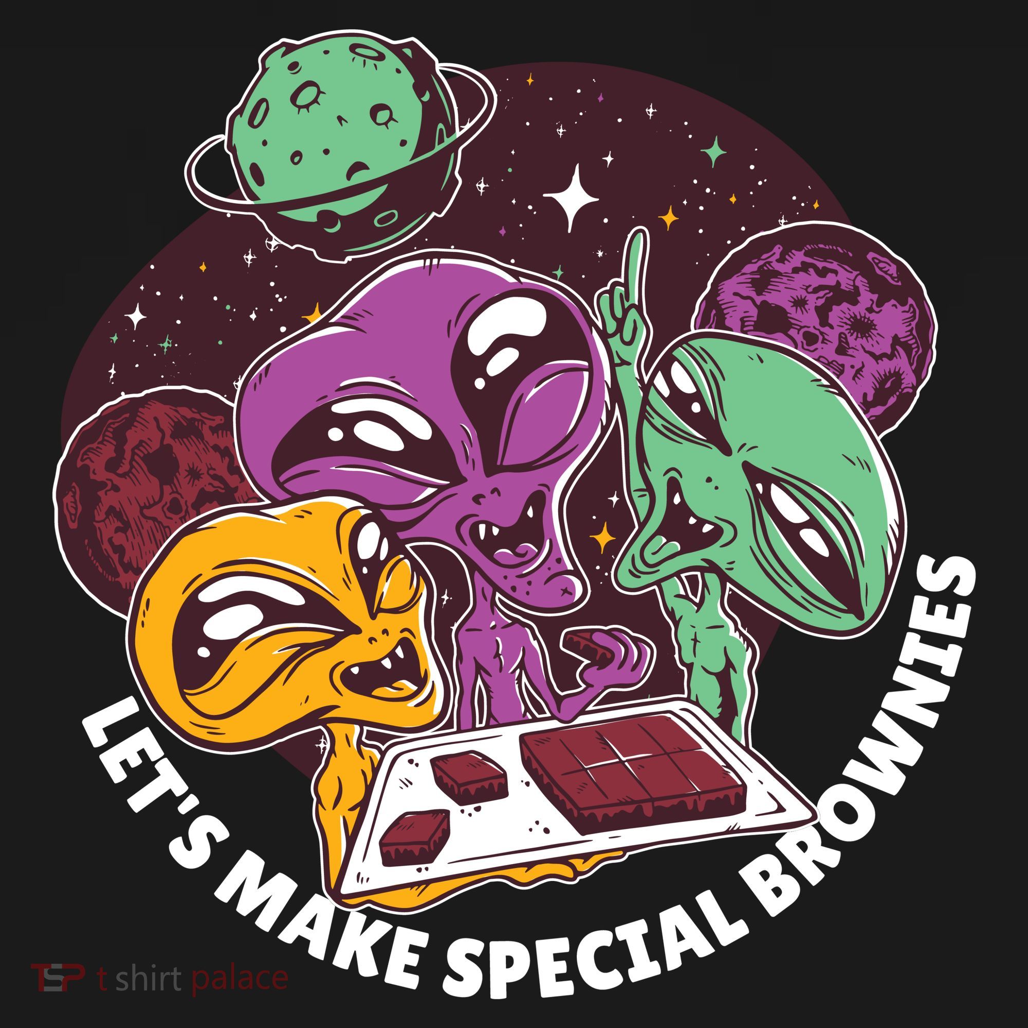 Let's Make Special Brownies Alien Polo