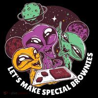 Let's Make Special Brownies Alien Ornament thumb 1