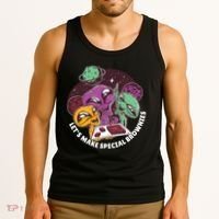 Let's Make Special Brownies Alien Tank Top thumb 3