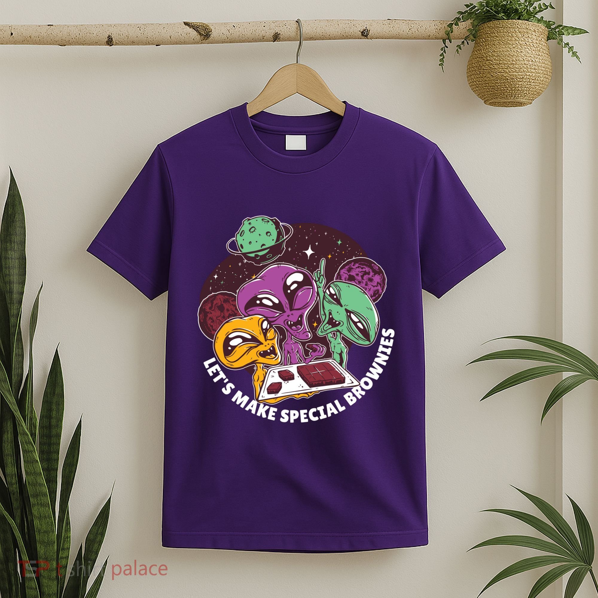 Let's Make Special Brownies Alien T-Shirt