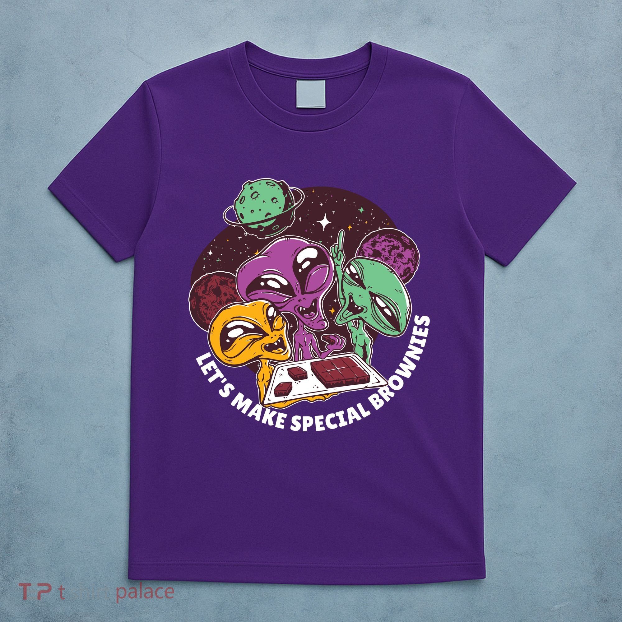 Let's Make Special Brownies Alien T-Shirt