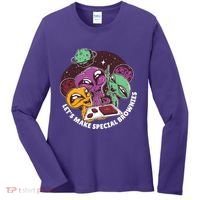 Let's Make Special Brownies Alien Women's Long Sleeve Shirt thumb 0