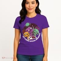 Let's Make Special Brownies Alien Women's T-Shirt thumb 4
