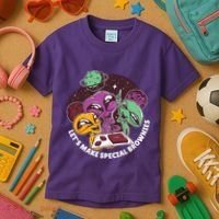 Let's Make Special Brownies Alien Kids T-Shirt thumb 3