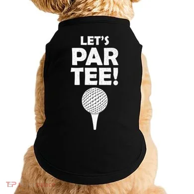 Let's Partee Golf Party Doggie Tank