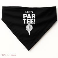 Let's Partee Golf Party USA-Made Doggie Bandana thumb 0