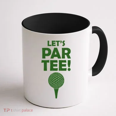 Let's Partee Golf Party Coffee Mug back