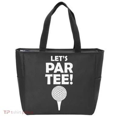 Let's Partee Golf Party Tote Bag