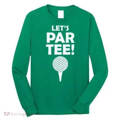 Let's Partee Golf Party Long Sleeve Shirt