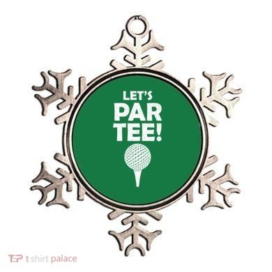Let's Partee Golf Party Ornament