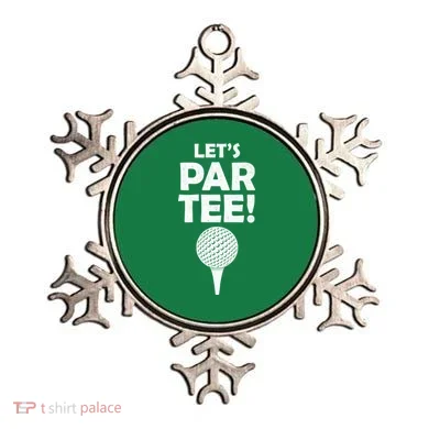 Let's Partee Golf Party Ornament