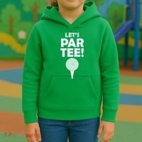 Let's Partee Golf Party Kids Hoodie thumb 3