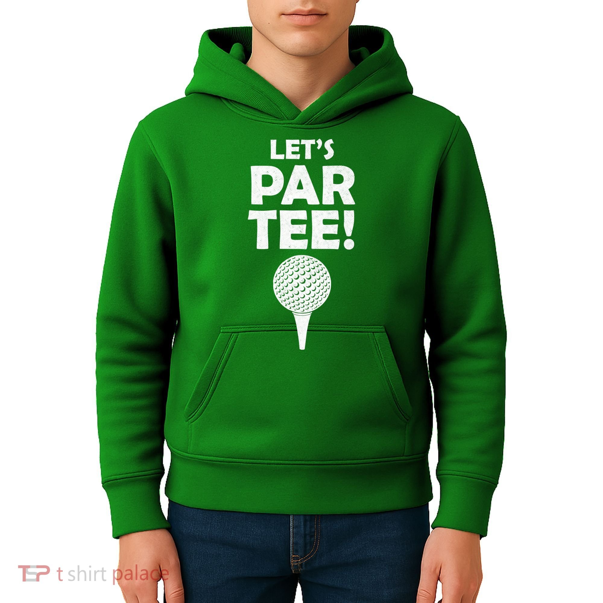 Let's Partee Golf Party Kids Hoodie