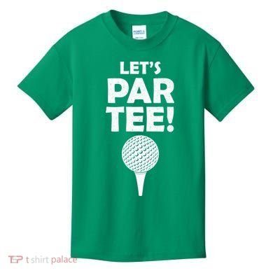 Let's Partee Golf Party Kids T-Shirt