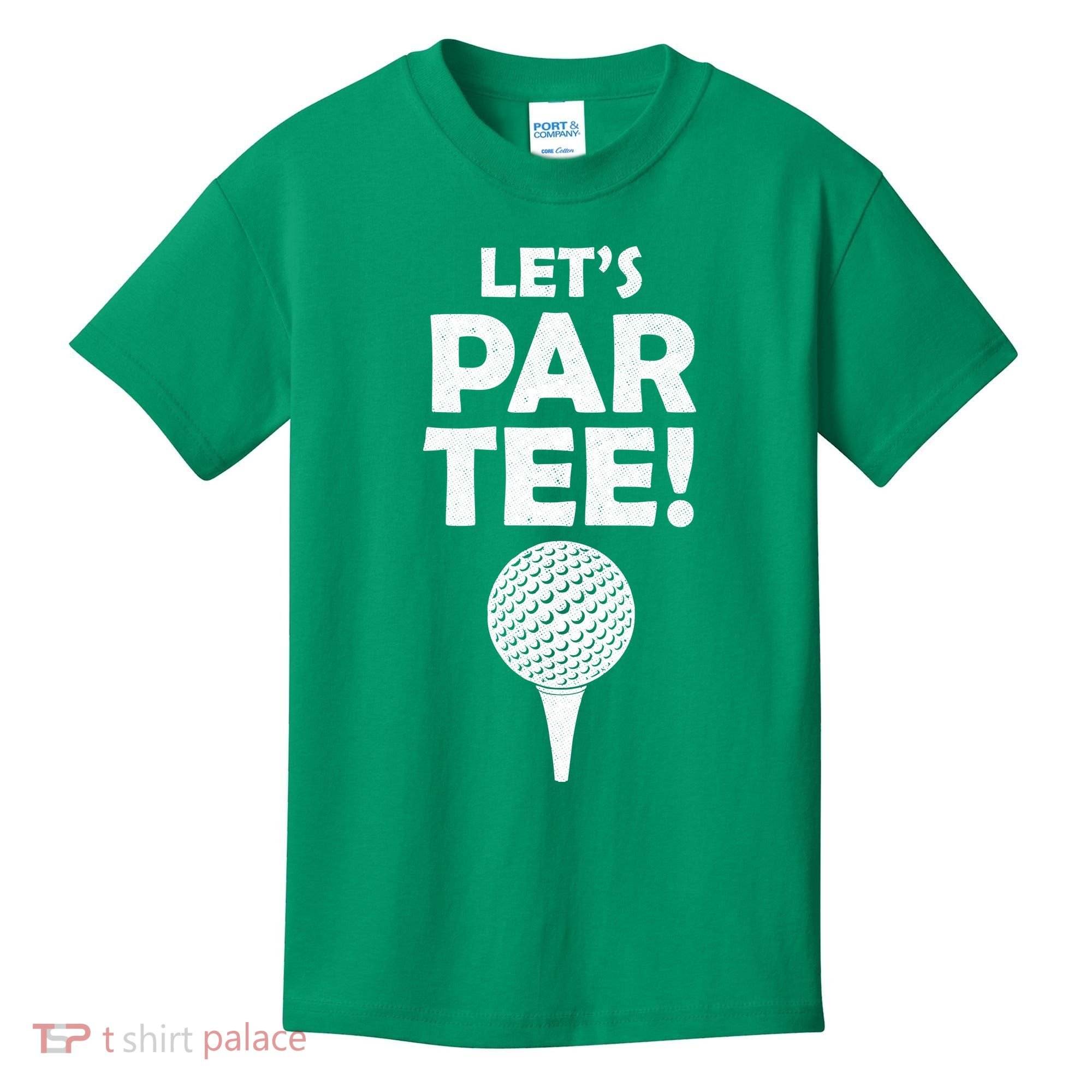 Let's Partee Golf Party Kids T-Shirt