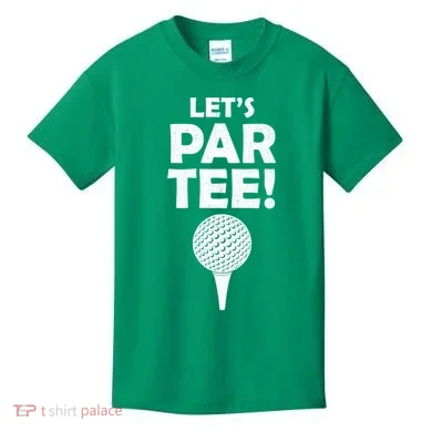 Let's Partee Golf Party Kids T-Shirt