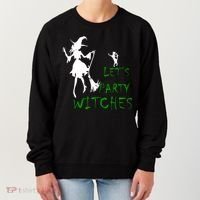 Let's Party Witches Women's Sweatshirt thumb 0