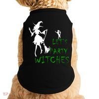 Let's Party Witches Doggie Tank thumb 0