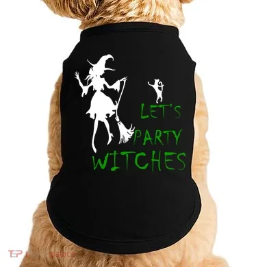 Let's Party Witches Doggie Tank