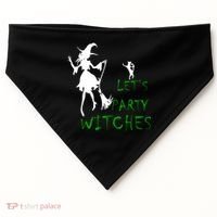 Let's Party Witches USA-Made Doggie Bandana thumb 0