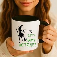 Let's Party Witches Coffee Mug thumb 3