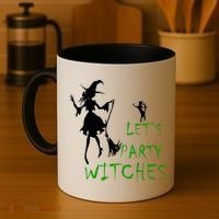 Let's Party Witches Coffee Mug thumb 4