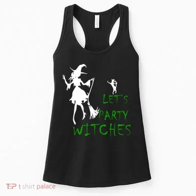 Let's Party Witches Women's Tank Top
