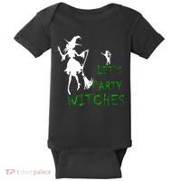 Let's Party Witches Baby Bodysuit thumb 0