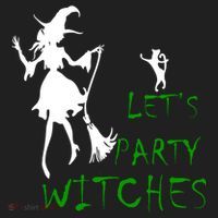 Let's Party Witches Golf Towel thumb 3
