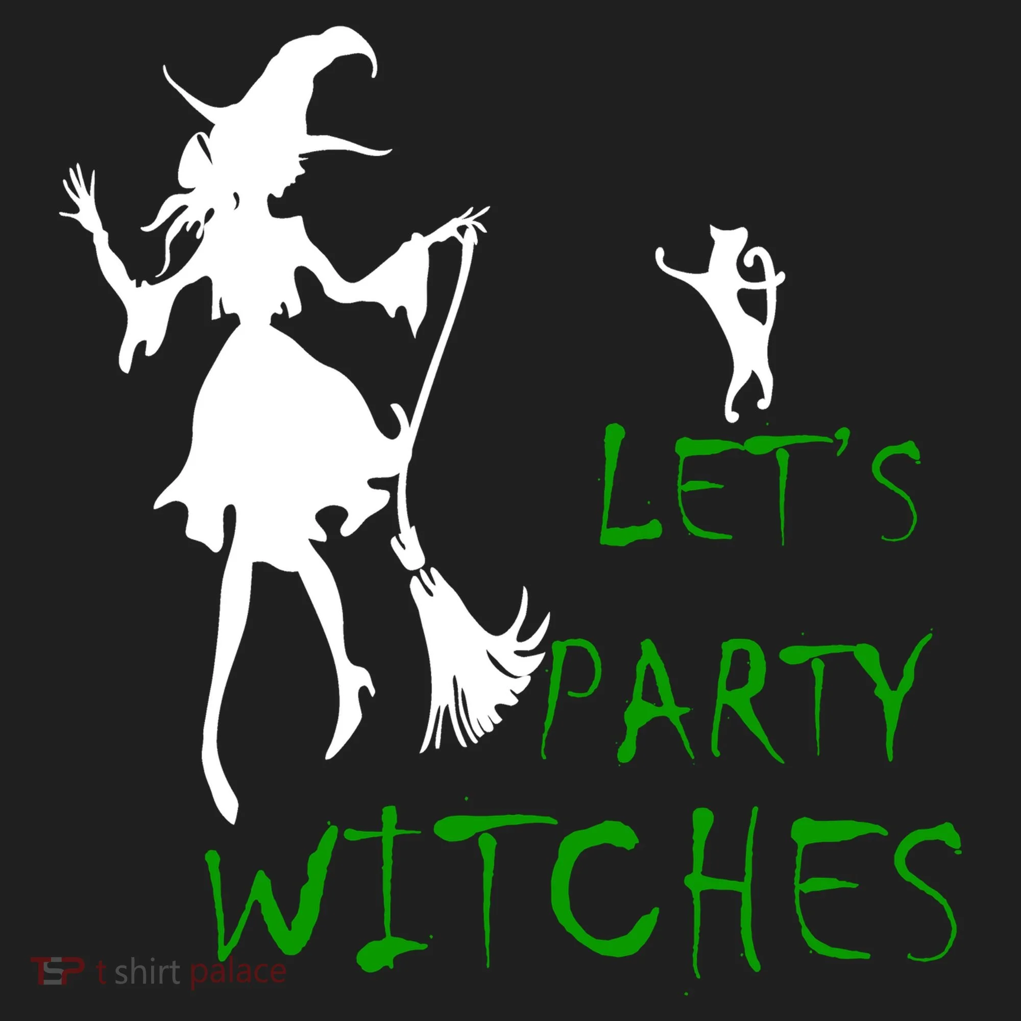Let's Party Witches Golf Towel