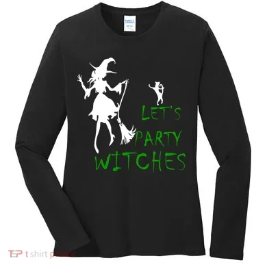 Let's Party Witches Women's Long Sleeve Shirt