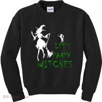 Let's Party Witches Kids Sweatshirt thumb 0
