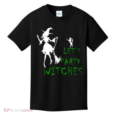 Let's Party Witches Kids T-Shirt