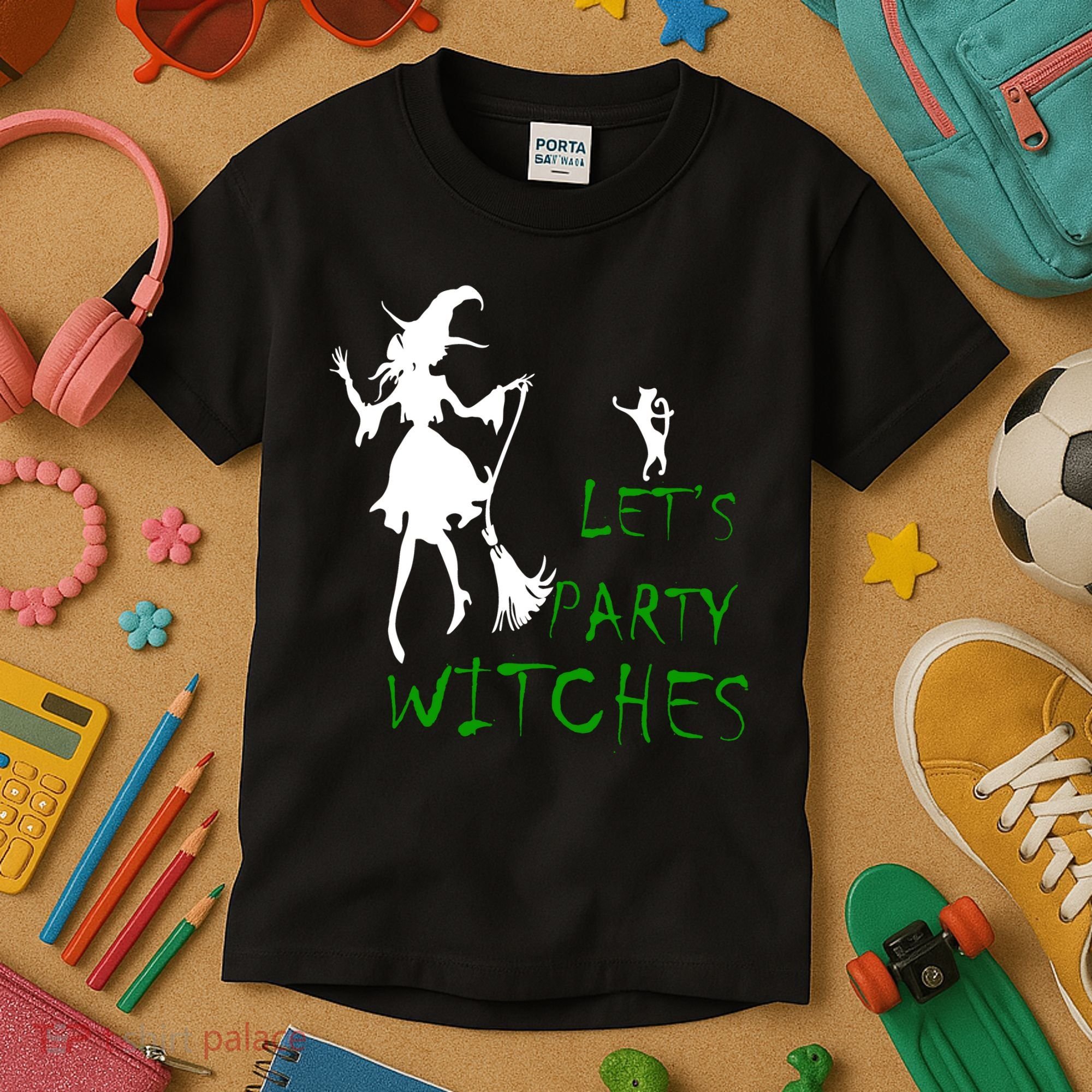 Let's Party Witches Kids T-Shirt