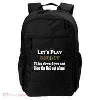 Let's Play Army Blow Me Backpack thumb 0