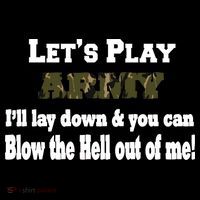 Let's Play Army Blow Me Mousepad thumb 1