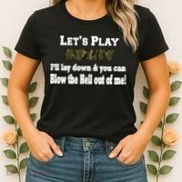 Let's Play Army Blow Me Women's T-Shirt thumb 2
