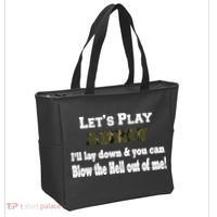Let's Play Army Blow Me Tote Bag thumb 2