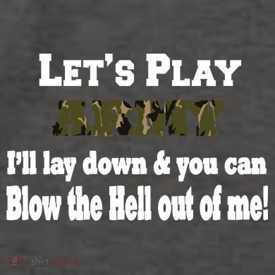 Let's Play Army Blow Me Vector Backpack