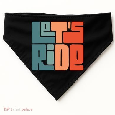 Let's Ride USA-Made Doggie Bandana