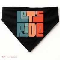 Let's Ride USA-Made Doggie Bandana thumb 0