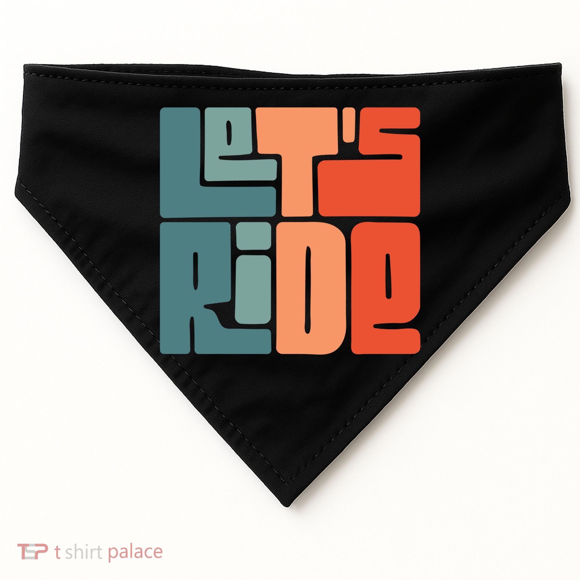 Let's Ride USA-Made Doggie Bandana