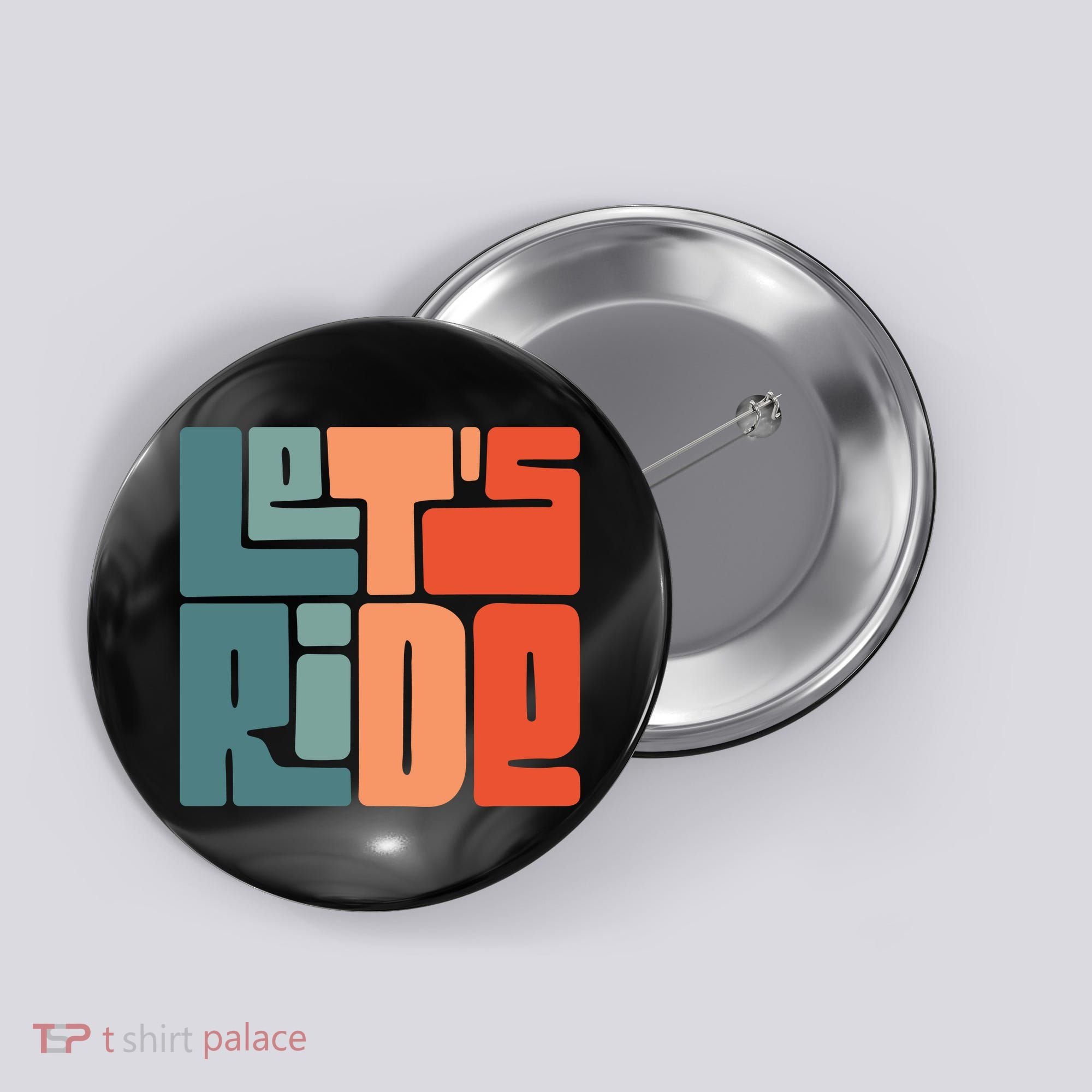Let's Ride Button