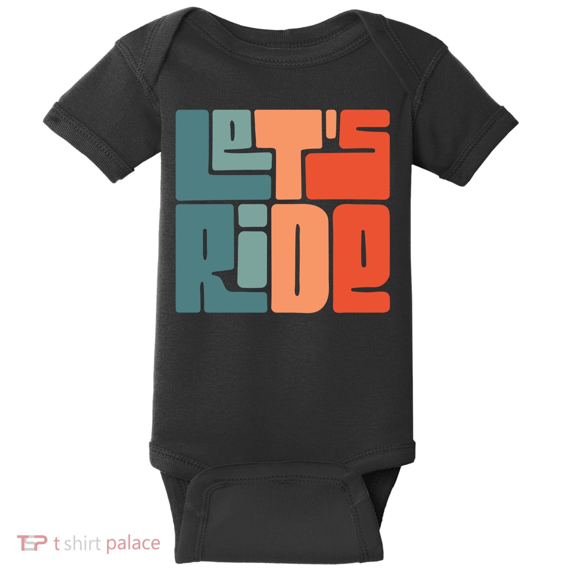 Let's Ride Baby Bodysuit