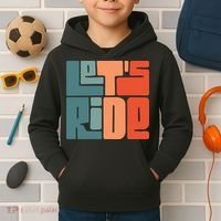 Let's Ride Kids Hoodie thumb 2