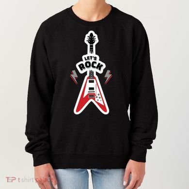 Let's Rock Guitar Women's Sweatshirt